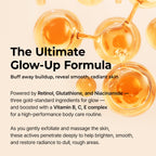 Grabello™ Kojic Acid & Turmeric De-Tan Body Glow Spray For Face, Neck, Hands, Legs, Back,Bumps and Inner Thighs | Buy 1 Get 1 Free